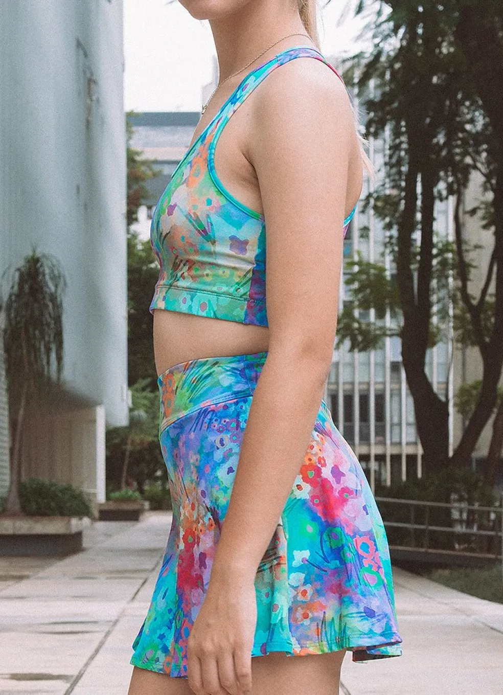 Court Skirt / Skort 14.5>Dona Jo Discount