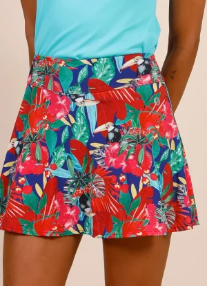 Court Skirt / Skort 14.5>Dona Jo Store