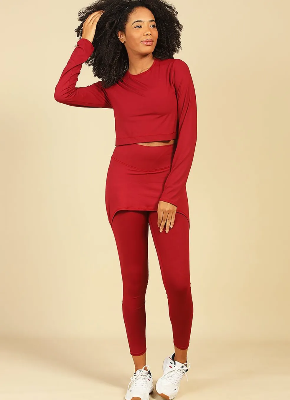 UV Pro Cropped UPF 50+>Dona Jo New